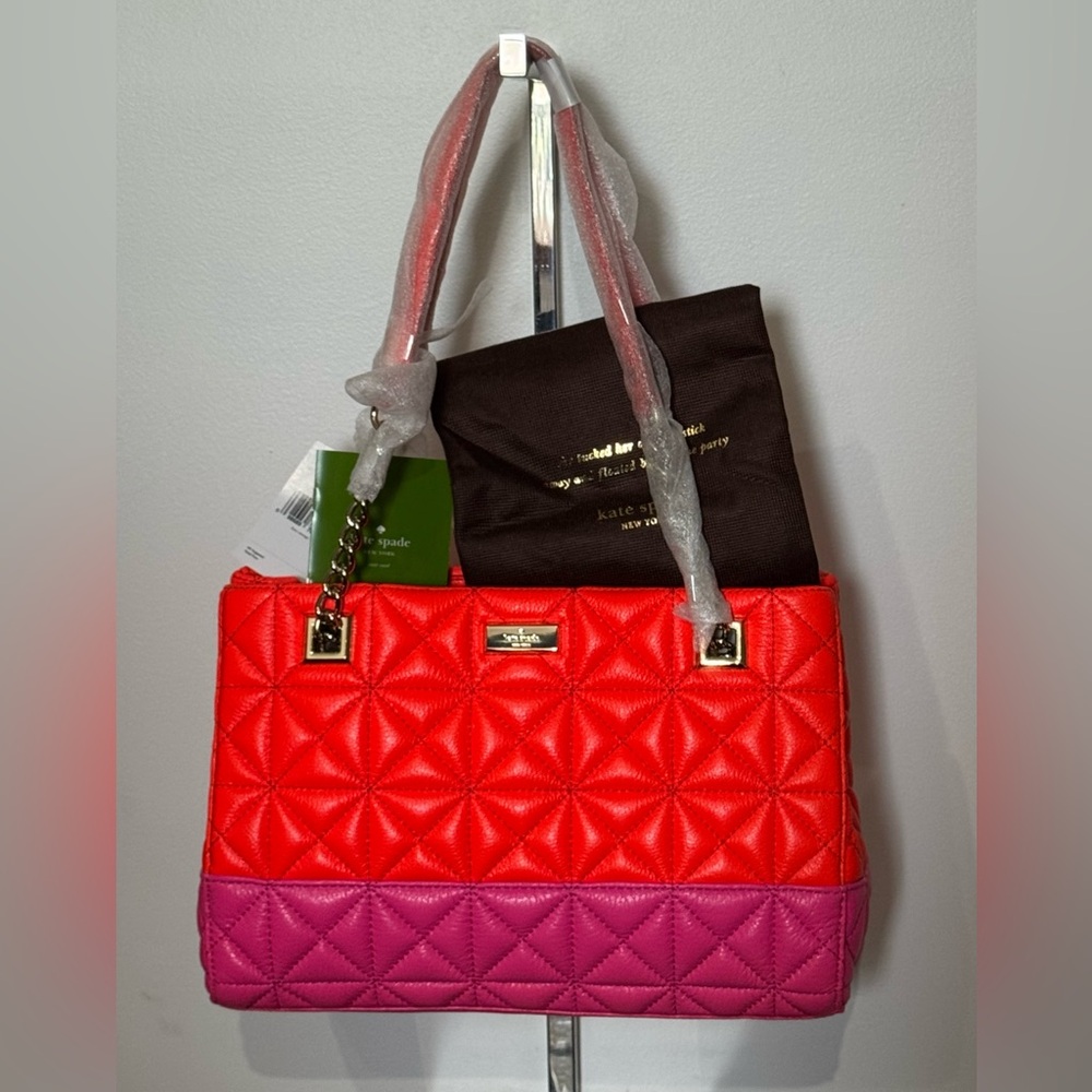 Kate Spade NWT $378 Phoebe Sedgewick Place Leather Shoulder Bag Tote - Picture 11 of 15